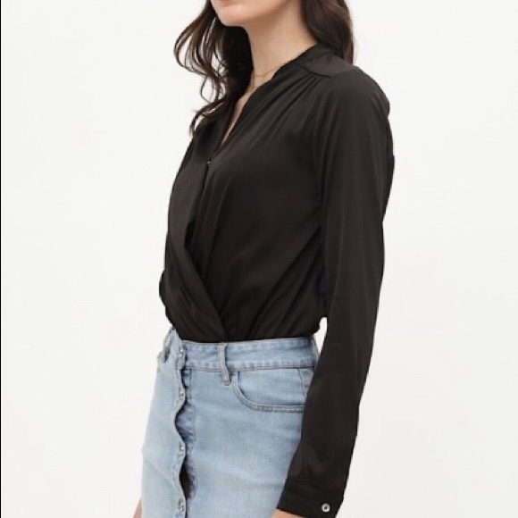 Bodysuit Wrap Shirt. - Picture 4 of 7